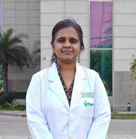 Get Online Consultation Dr. Sunaina Arora Opthalmologist With Email Id, Fortis Memorial Research Institute, Gurgaon India