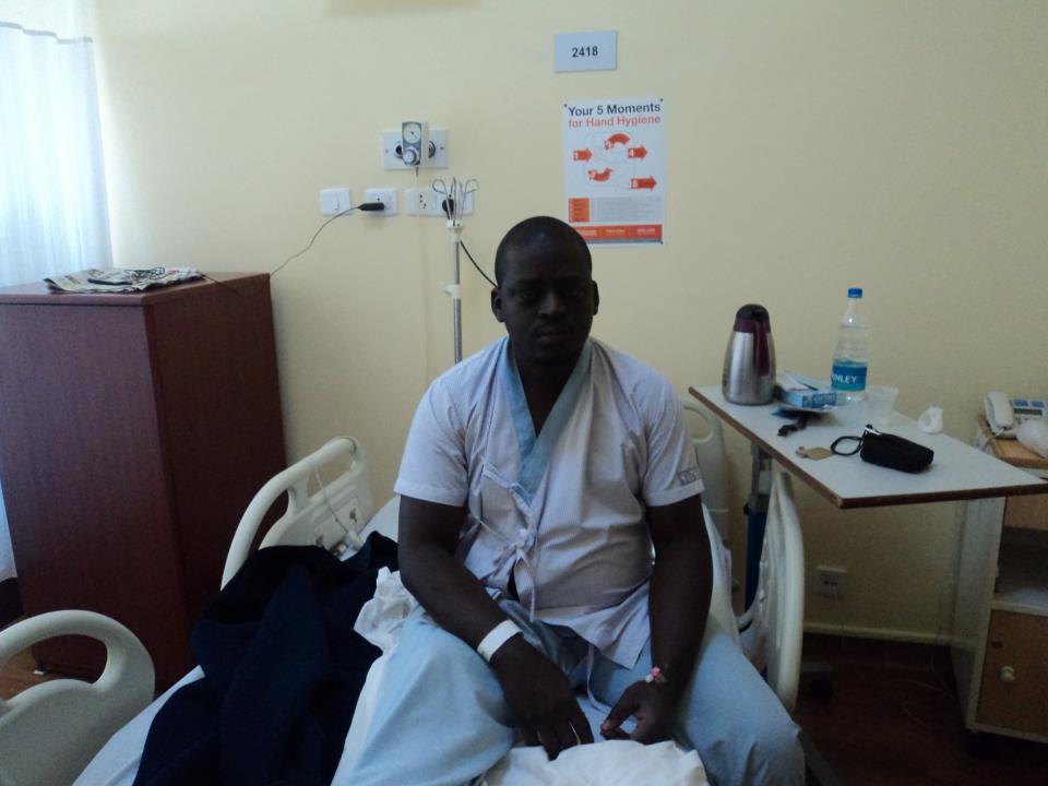 कोरोनरी एंजियोग्राफी के लिए आर्टेमिस होसिप्टल में नाइजीरिया रोगी