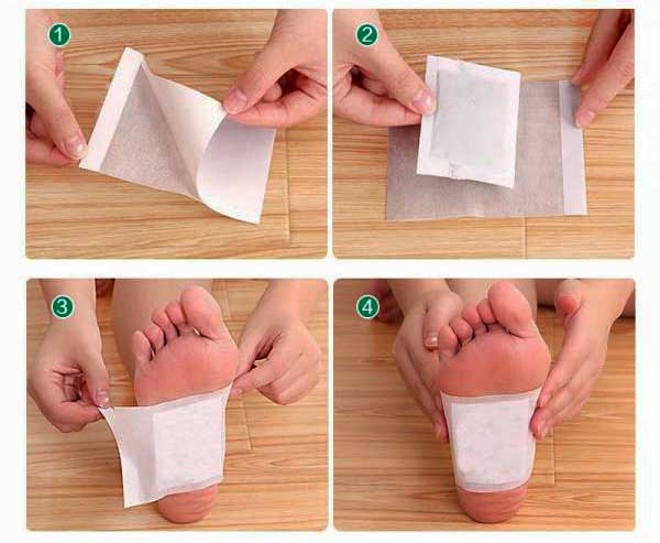 How do detox foot pads work