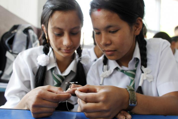 High School Girls Using An IUD Or Implant
